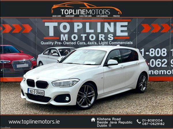 BMW 1-Series Hatchback, Diesel, 2016, White