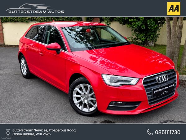 Audi A3 Hatchback, Petrol, 2013, Red