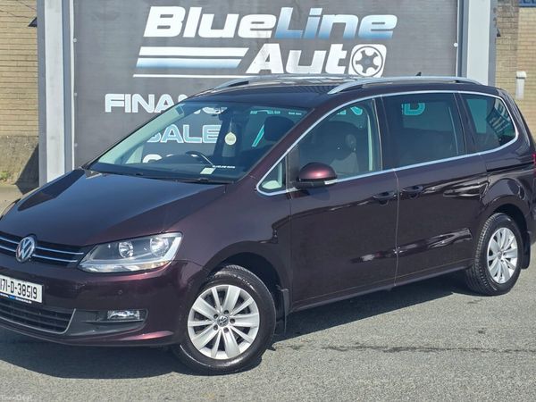 Volkswagen Sharan MPV, Diesel, 2017, Red