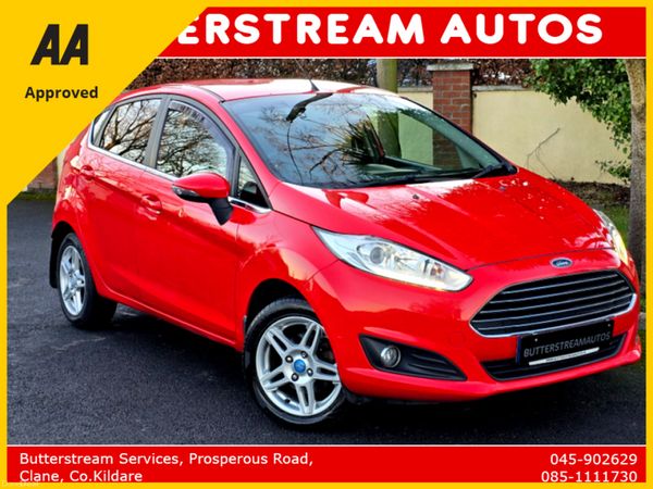 Ford Fiesta Hatchback, Diesel, 2013, Red