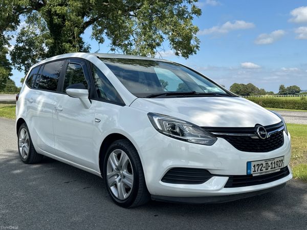Opel Zafira MPV, Petrol, 2017, White