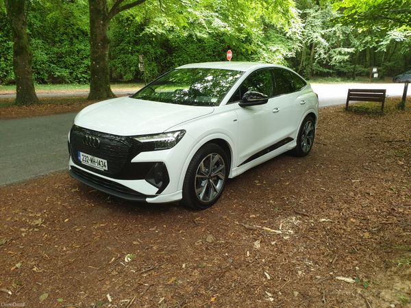 Audi Q4 Sportback e-tron Hatchback, Electric, 2023, White