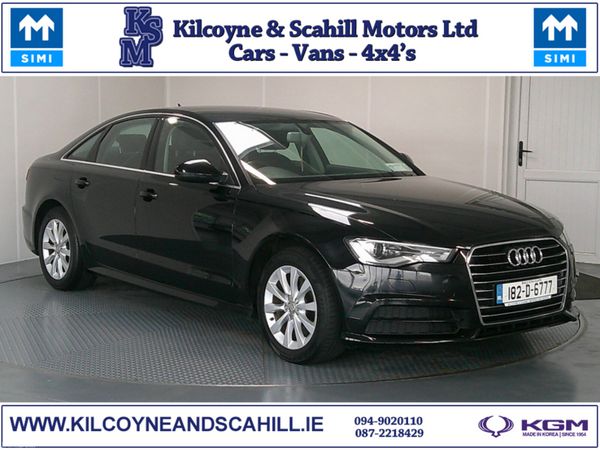 Audi A6 Saloon, Diesel, 2018, Black