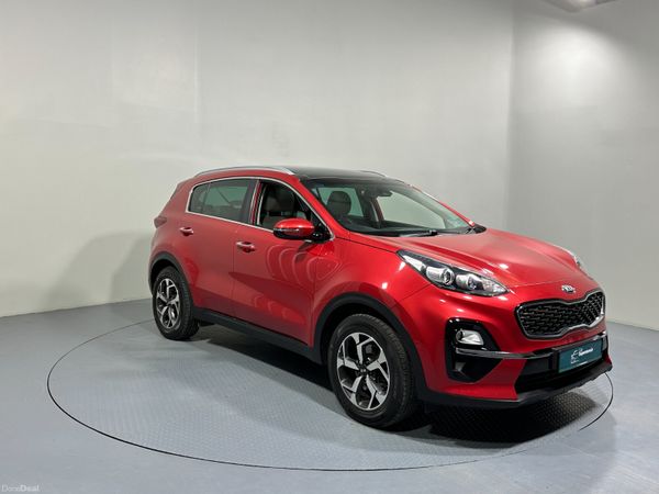 Kia Sportage SUV, Diesel, 2019, Red