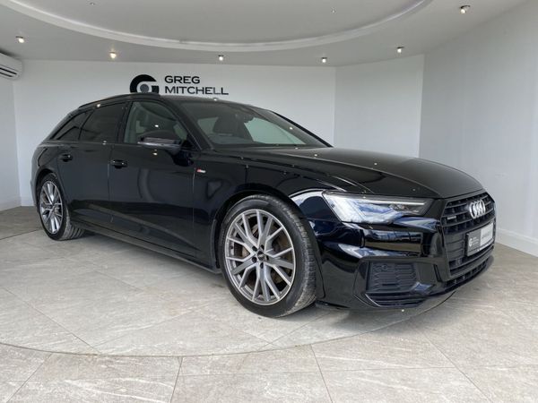 Audi A6 Estate, Diesel Hybrid, 2020, Black