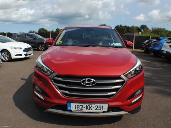 Hyundai Tucson SUV, Diesel, 2018, Red
