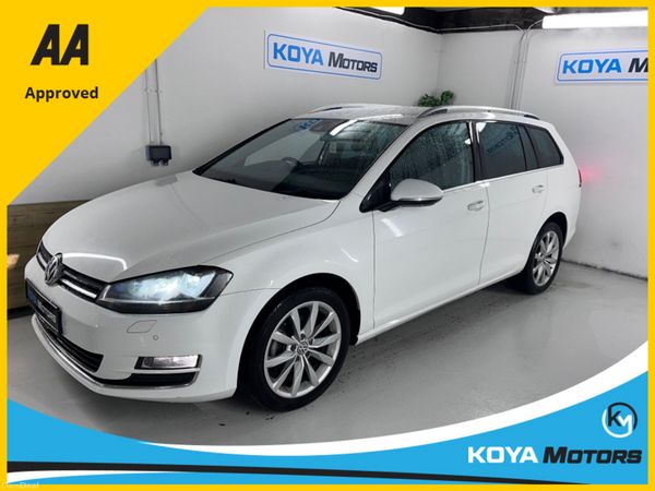 Volkswagen Golf Estate, Petrol, 2014, White