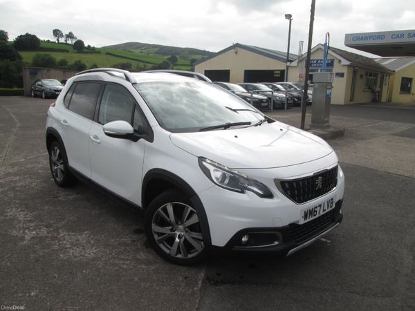 Peugeot 2008 SUV, Diesel, 2018, White