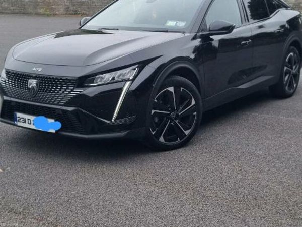 Peugeot 408 Hatchback, Petrol, 2023, Black