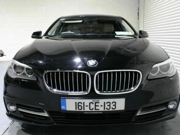 BMW 5-Series Saloon, Diesel, 2016, Black