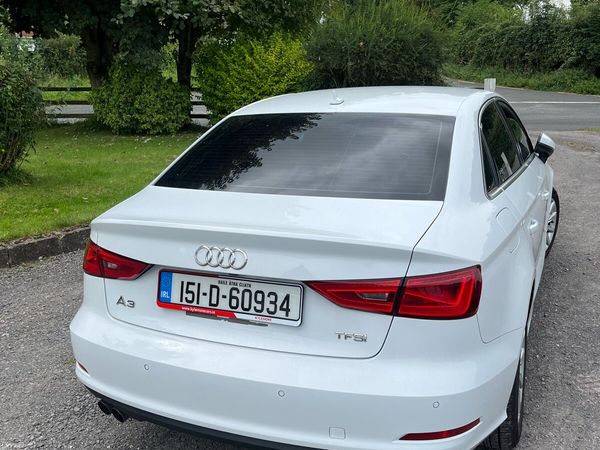 Audi A3 Saloon, Petrol, 2015, White