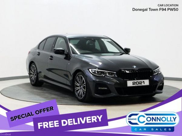 BMW 3-Series Saloon, Diesel Hybrid, 2021, Grey