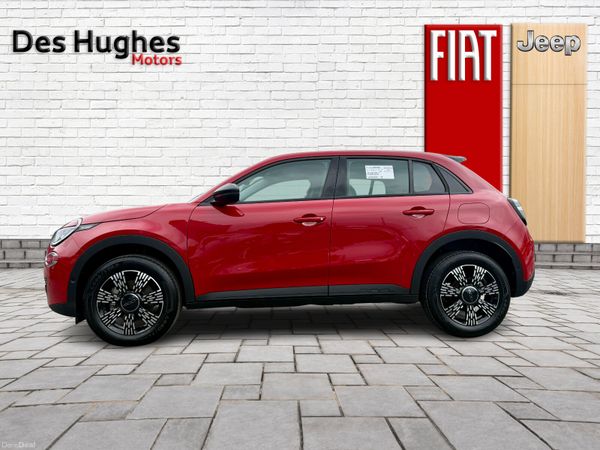 Fiat 600 Hatchback, Petrol Hybrid, 2026, Red