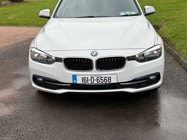 BMW 3-Series Saloon, Diesel, 2016, White