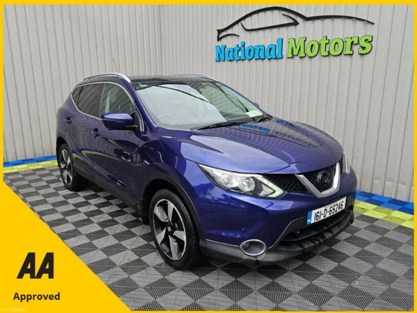 Nissan Qashqai Hatchback, Petrol, 2016, Blue