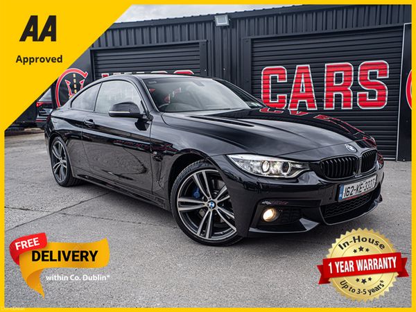 BMW 4-Series Coupe, Diesel, 2016, Black