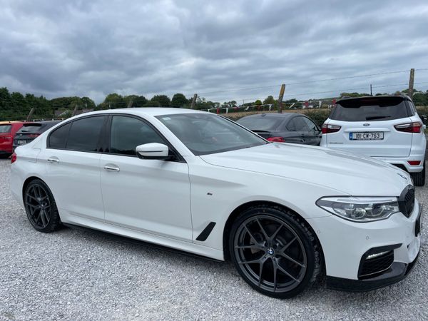 BMW 5-Series Saloon, Diesel, 2017, White