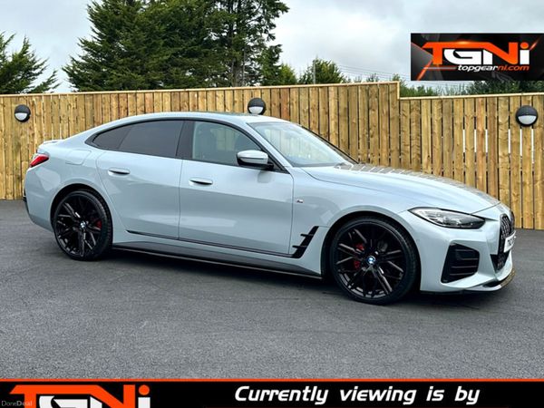 BMW 4-Series Coupe, Diesel Hybrid, 2022, Grey