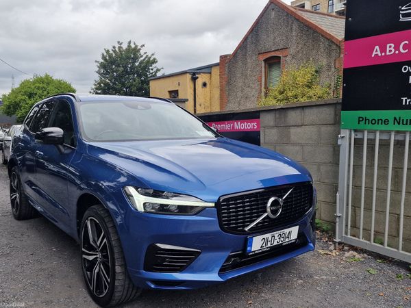 Volvo XC60 SUV, Petrol Plug-in Hybrid, 2021, Blue