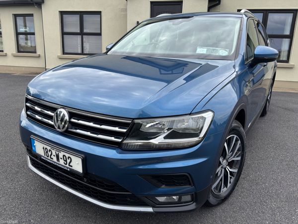 Volkswagen Tiguan Allspace SUV, Diesel, 2018, Blue