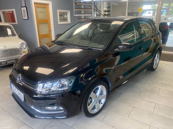 Volkswagen Polo Hatchback, Petrol, 2017, Black
