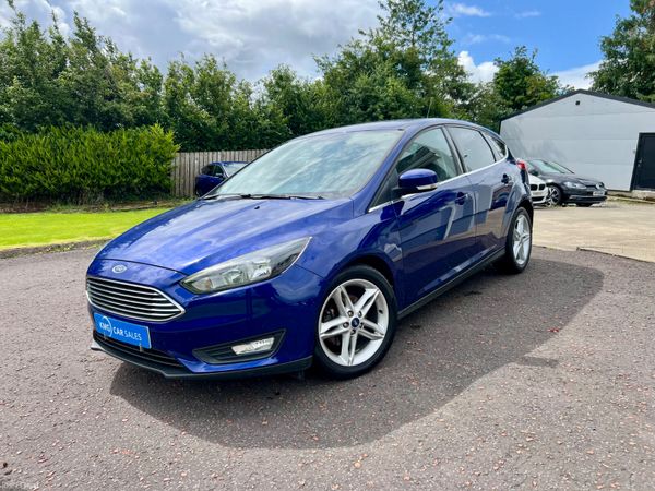 Ford Focus Hatchback, Diesel, 2018, Blue