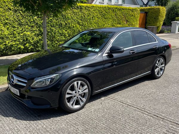 Mercedes-Benz C-Class Saloon, Petrol Plug-in Hybrid, 2016, Black
