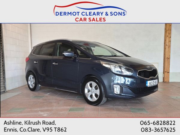 Kia Carens MPV, Diesel, 2014, Blue