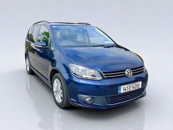 Volkswagen Touran MPV, Diesel, 2014, Blue