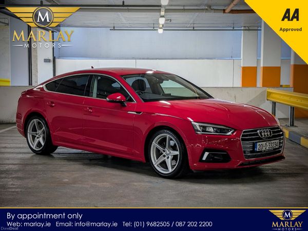 Audi A5 Hatchback, Petrol, 2020, Red