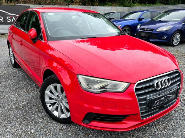 Audi A3 Saloon, Petrol, 2015, Red
