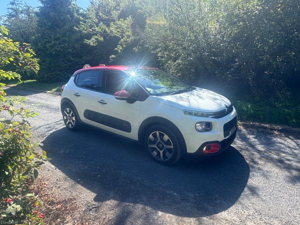 Citroen C3 Hatchback, Petrol, 2018, White
