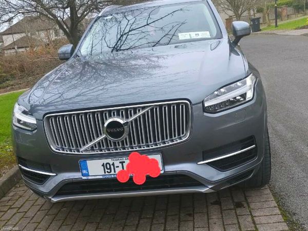 Volvo XC90 SUV, Petrol Plug-in Hybrid, 2019, Grey
