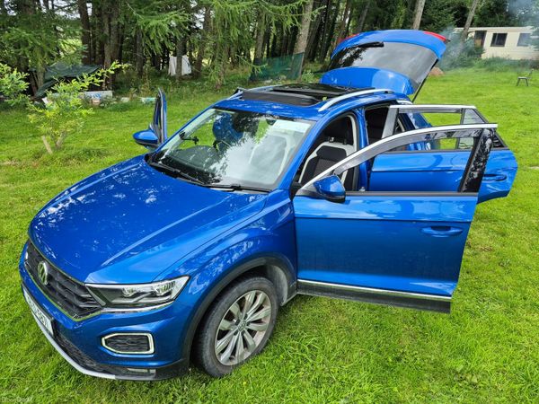 Volkswagen T-Roc SUV, Petrol, 2018, Blue