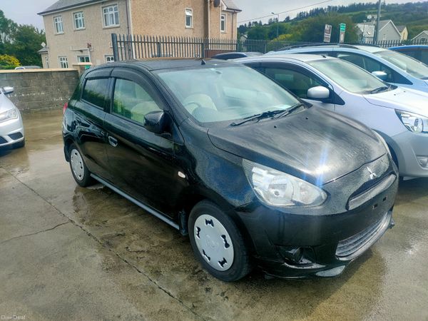 Mitsubishi Mirage Hatchback, Petrol, 2014, Black
