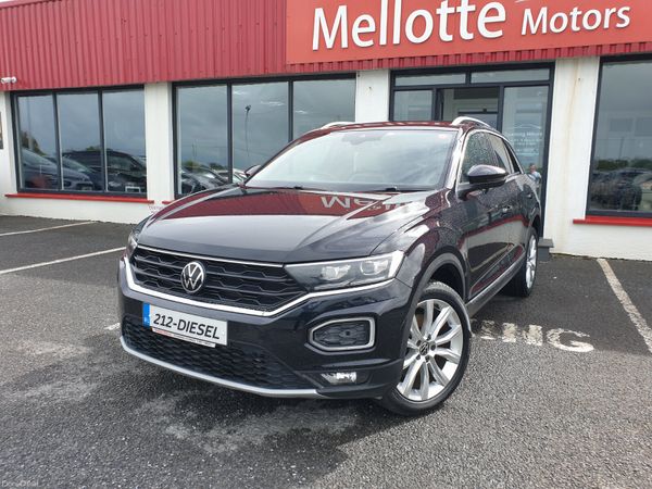 Volkswagen T-Roc SUV, Diesel, 2021, Black