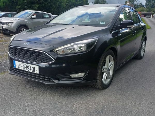 Ford Focus Saloon, Diesel, 2015, Black
