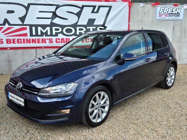 Volkswagen Golf Hatchback, Petrol, 2014, Blue