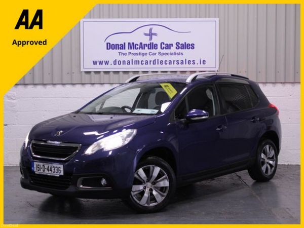 Peugeot 2008 SUV, Diesel, 2015, Blue