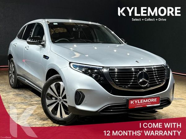 Mercedes-Benz EQC SUV, Electric, 2021, Silver