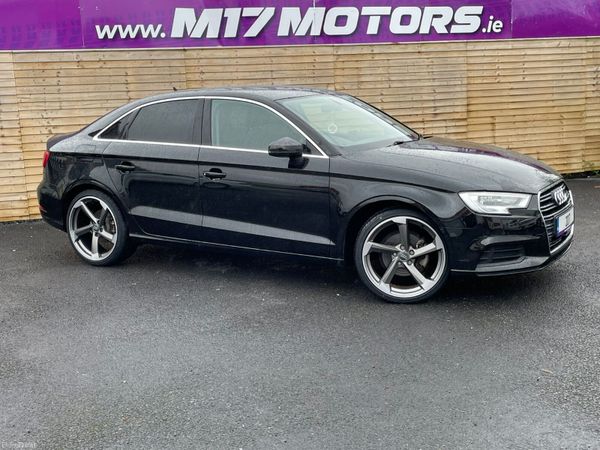Audi A3 Saloon, Petrol, 2017, Black