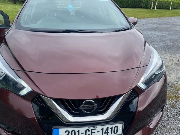 Nissan Micra Hatchback, Petrol, 2020, Red