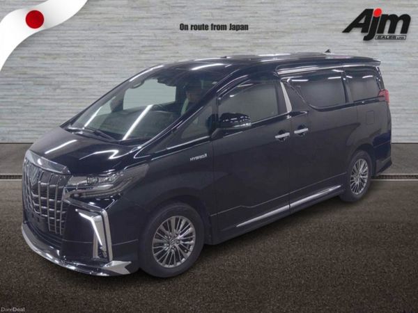 Toyota Alphard Estate, Petrol, 2018, Black
