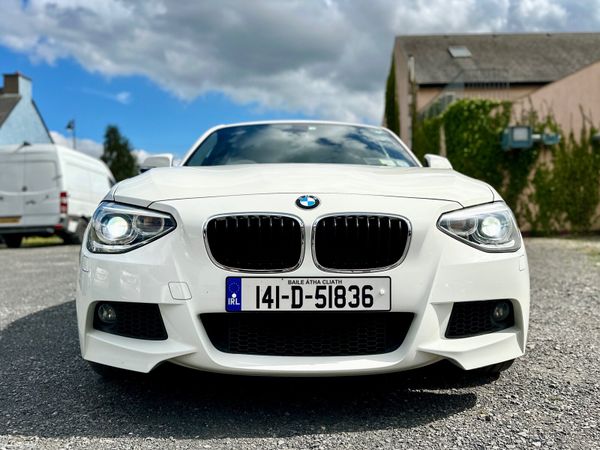 BMW 1-Series Hatchback, Petrol, 2014, White