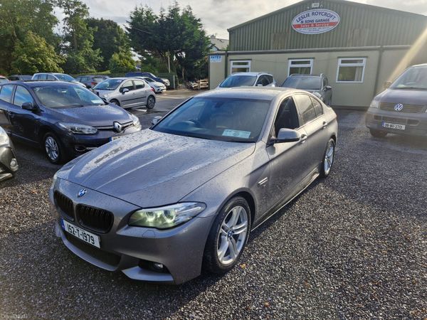 BMW 5-Series Saloon, Diesel, 2015, Grey