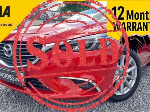 Mazda Mazda6 Saloon, Diesel, 2016, Red