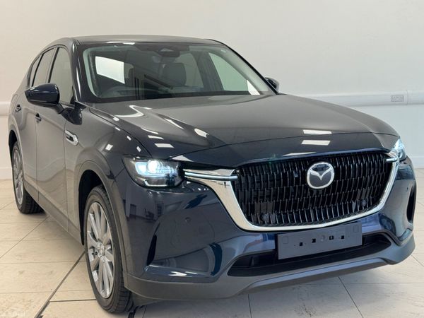 Mazda CX-60 SUV, Petrol Plug-in Hybrid, 2025, Blue