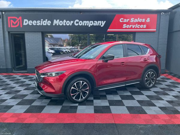 Mazda CX-5 SUV, Diesel, 2022, Red