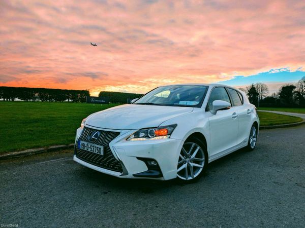 Lexus CT Hatchback, Petrol Hybrid, 2019, White