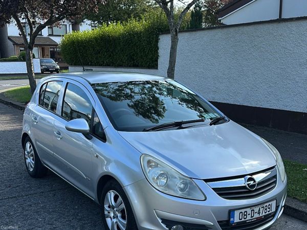 Opel Corsa Hatchback, Petrol, 2008, Silver